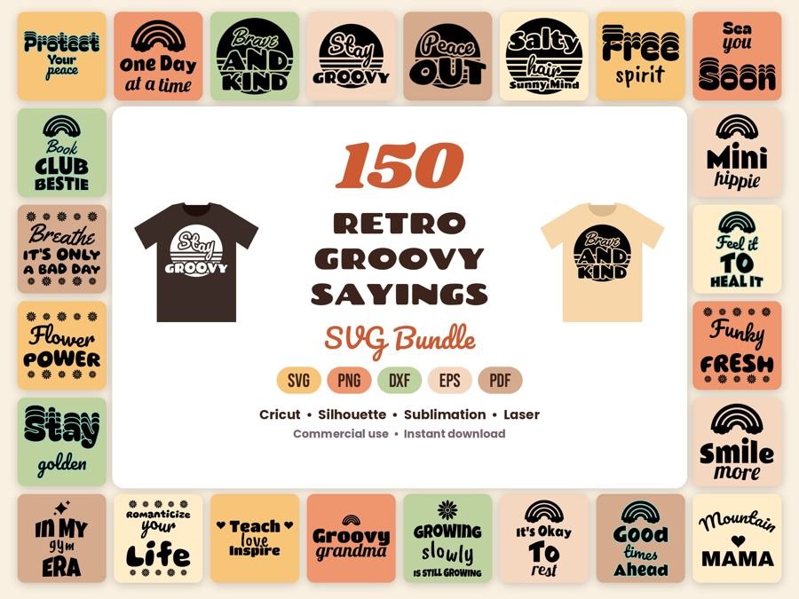 150 Retro Groovy Sayings preview